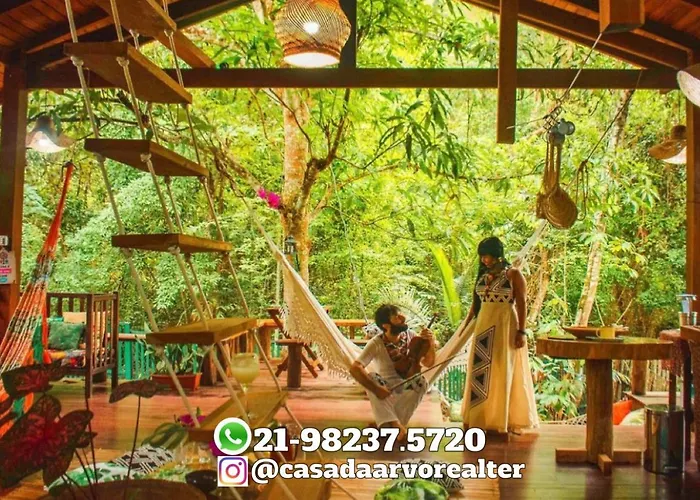 Casa Da Arvore, Sonho Na Amazonia, 2Min A Pe Da Praia